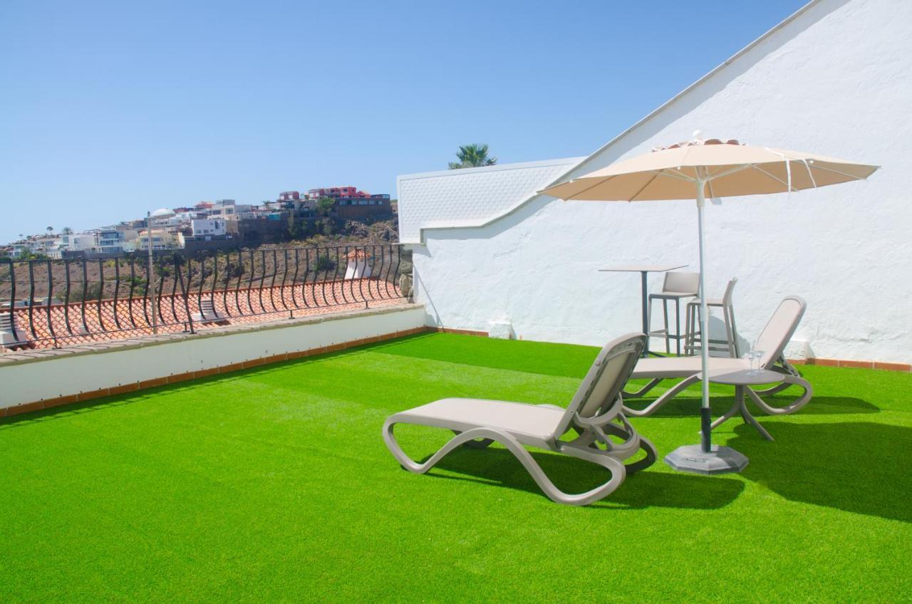 Apartamento Con Gran Terraza San Bartolomé Luaran gambar